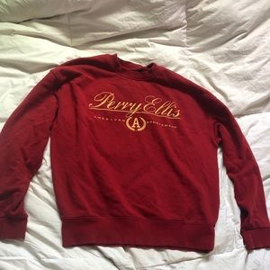 Perry Ellis red sweatshirt